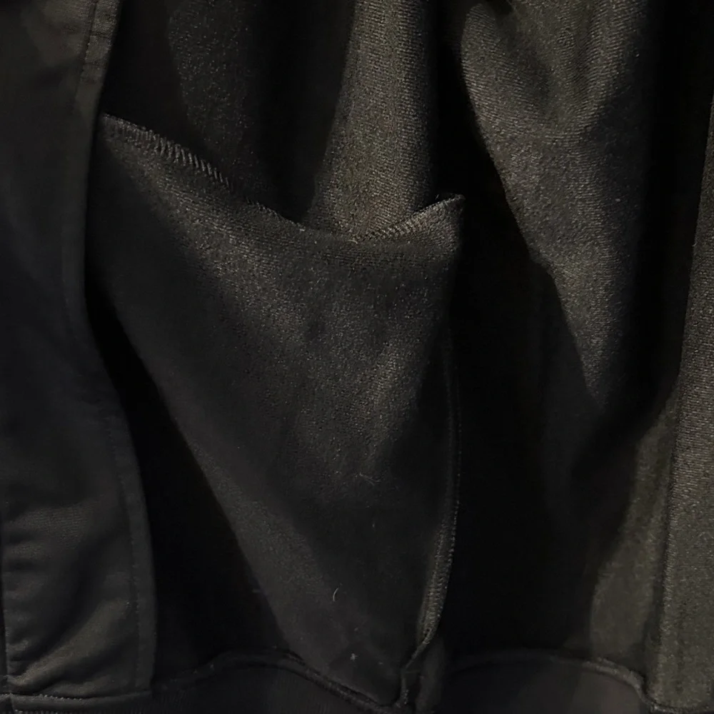 Adidas Black Essentials Warm-Up Track Jacket Size L